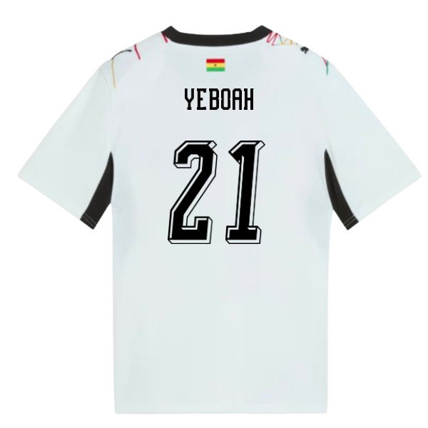 2026-2027 Ghana Home Shirt (Kids) (Yeboah 21)-SoccerKits Hub | Buy Soccer Jerseys Online